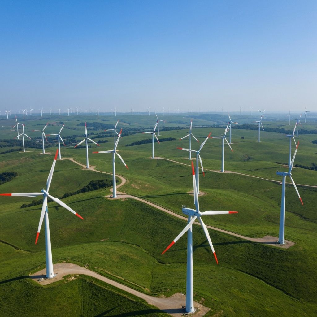 Větrné parky (onshore)